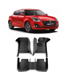 Floor Mats for New Swift (2018)  - Black